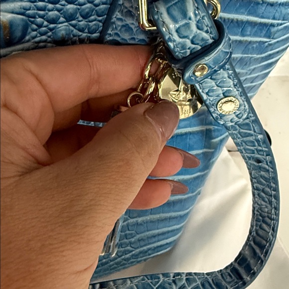 NWT Brahmin Medium Asher Cerulean Melbourne Tote - Picture 5 of 8